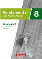bokomslag Fundamente der Mathematik 8. Schuljahr. Lösungen zum Schülerbuch. Gymnasium G9 Nordrhein-Westfalen
