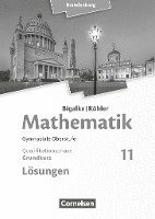 bokomslag Bigalke/Köhler: Mathematik 11. Schuljahr - Brandenburg - Grundkurs. Lösungen zum Schülerbuch