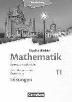 Horst Kuschnerow, Gabriele Ledworuski, Anton Bigalke, Norbert Köhler - Bigalke/Köhler: Mathematik 11. Schuljahr - Brandenburg - Grundkurs. Lösungen zum Schülerbuch, Häftad