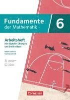 bokomslag Fundamente der Mathematik 6. Schuljahr - Ausgabe Niedersachsen ab 2024 - Arbeitsheft mit Erklärfilmen und digitalen Übungen