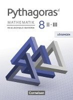 Hannes Klein - Pythagoras 8. Jahrgangsstufe (WPF II/III) - Realschule Bayern - Lösungen zum Schülerbuch, Häftad