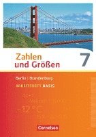 bokomslag Zahlen und Größen 7. Schuljahr - Berlin und Brandenburg - Arbeitsheft Basis mit Online-Lösungen
