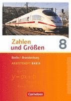 bokomslag Zahlen und Größen 8. Schuljahr - Berlin und Brandenburg - Arbeitsheft Basis mit Online-Lösungen