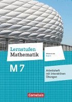 bokomslag Lernstufen Mathematik 7. Jahrgangsstufe - Mittelschule Bayern - Arbeitsheft mit eingelegten Lösungen und interaktiven Übungen auf scook.de