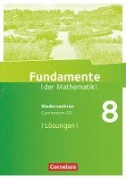 Fundamente der Mathematik 8. Schuljahr. Lösungen zum Schülerbuch. Gymnasium Niedersachsen, Häftad