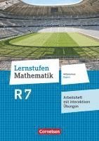 Lernstufen Mathematik 7. Jahrgangsstufe - Mittelschule Bayern -  Arbeitsheft mit eingelegten Lösungen und interaktiven Übungen auf scook.de, Häftad
