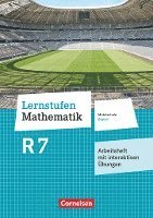 Lernstufen Mathematik 7. Jahrgangsstufe - Mittelschule Bayern -  Arbeitsheft mit eingelegten Lösungen und interaktiven Übungen auf scook.de