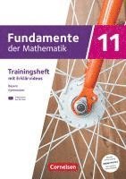 bokomslag Fundamente der Mathematik 11. Jahrgangsstufe. Bayern - Trainingsheft mit Medien und Online-Abiturtraining -