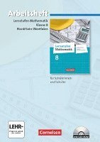 bokomslag Lernstufen Mathematik 8. Schuljahr. Arbeitsheft mit eingelegten Lösungen und CD-ROM. Differenzierende Ausgabe Nordrhein-Westfalen