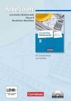 bokomslag Lernstufen Mathematik 8. Schuljahr. Arbeitsheft mit eingelegten Lösungen und CD-ROM. Differenzierende Ausgabe Nordrhein-Westfalen