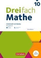 bokomslag Dreifach Mathe 10. Schuljahr - Ausgabe N - Grundkurs - Arbeitsheft mit Medien und Lösungen