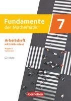 bokomslag Fundamente der Mathematik 7. Schuljahr. Ausgabe B - Arbeitsheft zum Schulbuch mit Medien und Lösungen