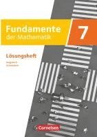 bokomslag Fundamente der Mathematik 7. Schuljahr. Ausgabe B - Lösungen zum Schulbuch