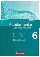 bokomslag Fundamente der Mathematik 6. Schuljahr. Lösungen zum Schülerbuch Gymnasium Niedersachsen