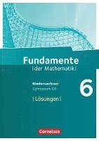 Andreas Pallack - Fundamente der Mathematik 6. Schuljahr. Lösungen zum Schülerbuch Gymnasium Niedersachsen, Häftad