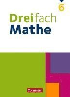 bokomslag Dreifach Mathe 6. Schuljahr - Schülerbuch
