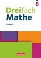 Dreifach Mathe 8. Schuljahr - Arbeitsheft mit Lösungen 1