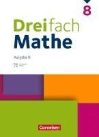 Anja Buchmann, André Christopher Bopp, Alexander Lauer, Ute Egan, Carmen Otte, Ariane Simon, Jacqueline Weecks, Klaus Heckner, Godehard Stein, Udo Wennekers, Udo Wennekers - Dreifach Mathe 8. Schuljahr - Schulbuch, Inbunden