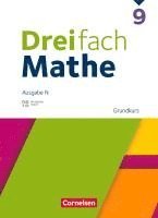 bokomslag Dreifach Mathe 9. Schuljahr Grundkurs - Schulbuch mit digitalen Hilfen, Erklärfilmen und Wortvertonungen