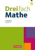 bokomslag Dreifach Mathe 6. Schuljahr. Niedersachsen - Arbeitsheft mit Lösungen