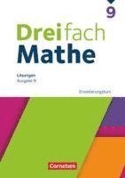 bokomslag Dreifach Mathe 9. Schuljahr. Erweiterungskurs - Lösungen zum Schulbuch