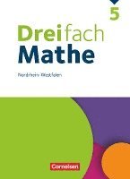 bokomslag Dreifach Mathe 5. Schuljahr - Nordrhein-Westfalen - Schülerbuch