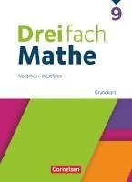 bokomslag Dreifach Mathe 9. Schuljahr Grundkurs. Nordrhein-Westfalen - Schulbuch