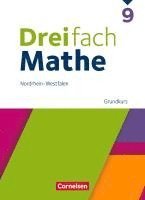 bokomslag Dreifach Mathe 9. Schuljahr Grundkurs. Nordrhein-Westfalen - Schulbuch