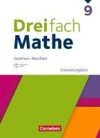 Dreifach Mathe 9. Schuljahr Erweiterungskurs. Nordrhein-Westfalen - Schulbuch mit digitalen Hilfen, Erklärfilmen und Wortvertonungen, Inbunden