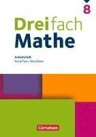 bokomslag Dreifach Mathe 8. Schuljahr. Nordrhein-Westfalen - Arbeitsheft mit Lösungen