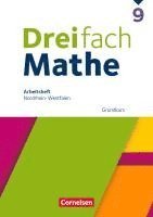 bokomslag Dreifach Mathe 9. Schuljahr Grundkurs. Nordrhein-Westfalen - Arbeitsheft mit Lösungen