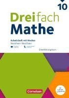 bokomslag Dreifach Mathe 10. Schuljahr - Erweiterungskurs - Nordrhein-Westfalen - Ausgabe 2022 - Arbeitsheft mit Medien und Lösungen