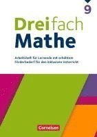 Dreifach Mathe 9. Schuljahr - Zu allen Ausgaben - Arbeitsheft für Lernende mit erhöhtem Förderbedarf, Häftad