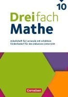 bokomslag Dreifach Mathe 10. Schuljahr - Zu allen Ausgaben - Arbeitsheft mit Lösungen (Für Lernende mit erhöhtem Förderbedarf)