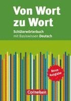 bokomslag Von Wort zu Wort. Schülerwörterbuch