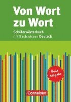 Von Wort zu Wort. Schülerwörterbuch 1