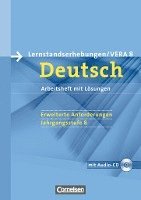 bokomslag Vorbereitungsmaterialien für VERA - Deutsch. 8. Schuljahr. Erweiterte Anforderungen C. Arbeitsheft mit Lösungen