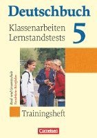 bokomslag Deutschbuch 5. Schuljahr. Trainingsheft Klassenarbeiten, Lernstandstests. Nordrhein-Westfalen