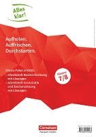 Alles klar! Deutsch. Sekundarstufe I 7./8. Schuljahr. Rechtschreibung + Grammatik und Zeichensetzung im Paket 1