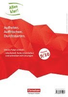 Alles klar! Deutsch. Sekundarstufe I 9./10. Schuljahr. Texte erschließen und schreiben 1