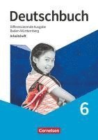 bokomslag Deutschbuch - Sprach- und Lesebuch - 6. Schuljahr. Baden-Württemberg - Arbeitsheft mit Lösungen