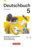 Christoph Fischer, Stephanie Kroesen, Angela Mielke, Deborah Mohr, Birgit Patzelt, Andrea Wagener, Andrea Wagener - Deutschbuch Gymnasium 5. Schuljahr - Zu allen Ausgaben 2026 - Arbeitsheft mit interaktivem Rechtschreib-/Grammatiktraining, Häftad