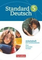 Standard Deutsch 5. Schuljahr. Arbeitsheft mit Lösungen. Grundausgabe 1