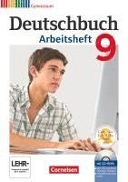 bokomslag Deutschbuch 9. Schuljahr. Arbeitsheft mit Lösungen und Übungs-CD-ROM Gymnasium