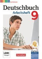 Deutschbuch 9. Schuljahr. Arbeitsheft mit Lösungen und Übungs-CD-ROM Gymnasium 1