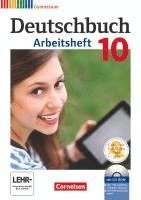 bokomslag Deutschbuch Gymnasium 10. Schuljahr - Allgemeine Ausgabe - Arbeitsheft mit Lösungen und Übungs-CD-ROM