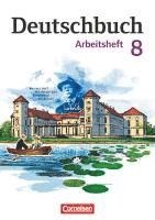 bokomslag Deutschbuch 8. Schuljahr. Gymnasium - Östliche Bundesländer und Berlin. Arbeitsheft mit Lösungen