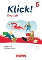 bokomslag Klick! 5. Schuljahr. Deutsch - Schreiben und Lesen - Arbeitsheft mit Lösungen und digitalen Medien