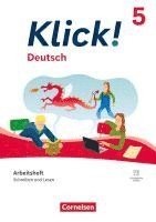 bokomslag Klick! 5. Schuljahr. Deutsch - Schreiben und Lesen - Arbeitsheft mit Lösungen und digitalen Medien