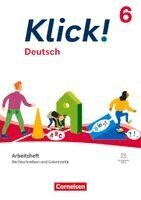 Anke Quinten, Michaela Krauß, Paula Seeburg, Corinna Nagel, Nena Welskop - Klick! 6. Schuljahr - Deutsch - Ausgabe ab 2024 - Rechtschreiben und Grammatik - Arbeitsheft mit Lösungen und digitalen Medien, Häftad